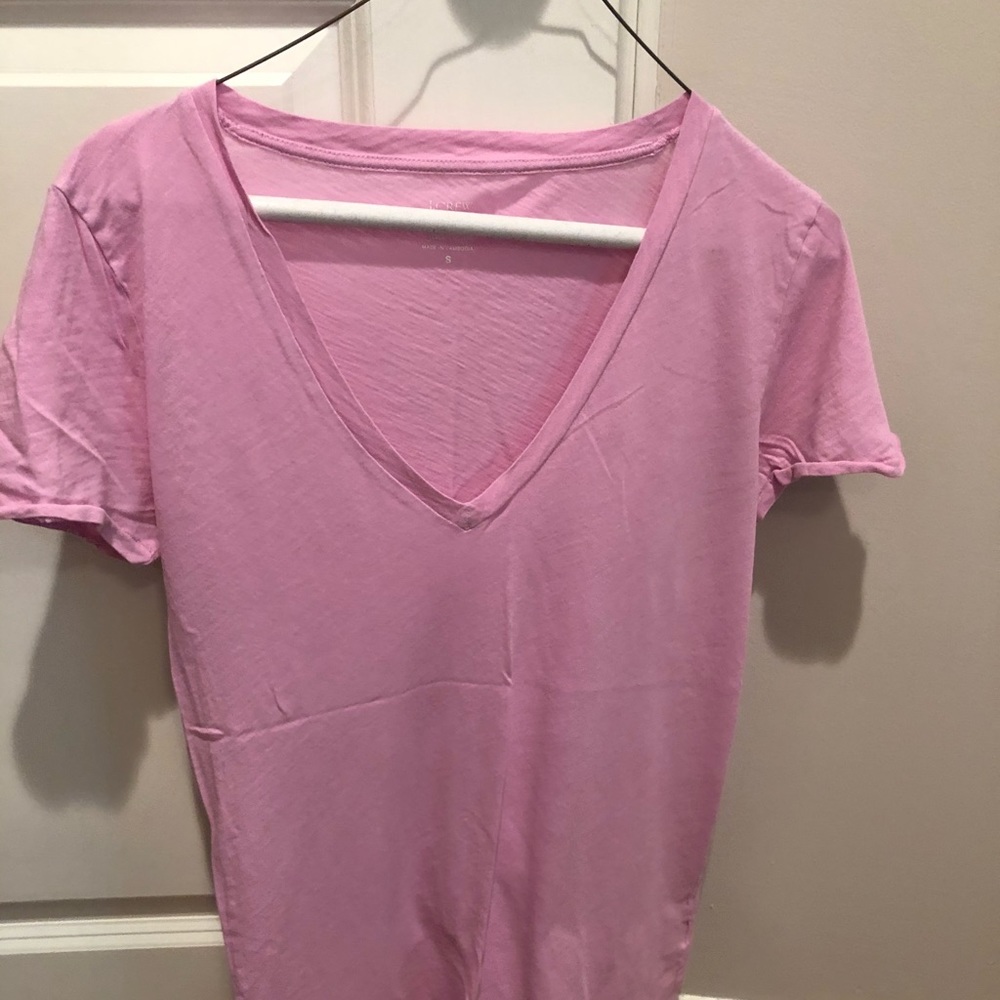 Jcrew vneck tissue t-shirt